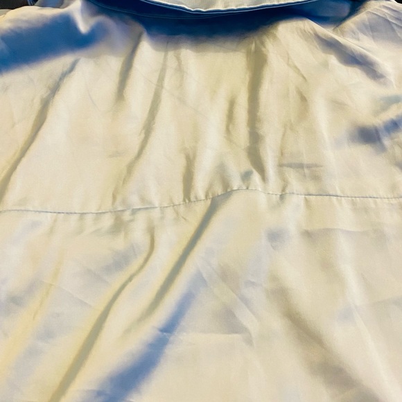 Drop Down Shoulder Satin Blouse - Picture 5 of 12